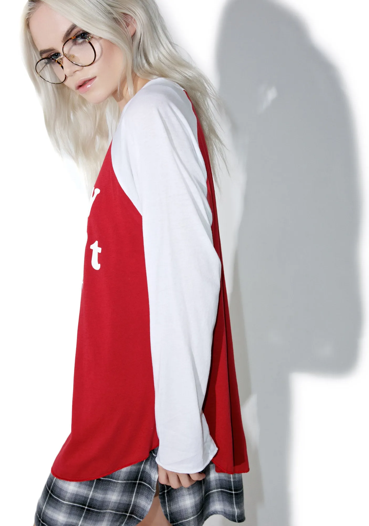 Sorry I Can't Rebel Raglan sold by Dolls Kill product image thumbnail 3