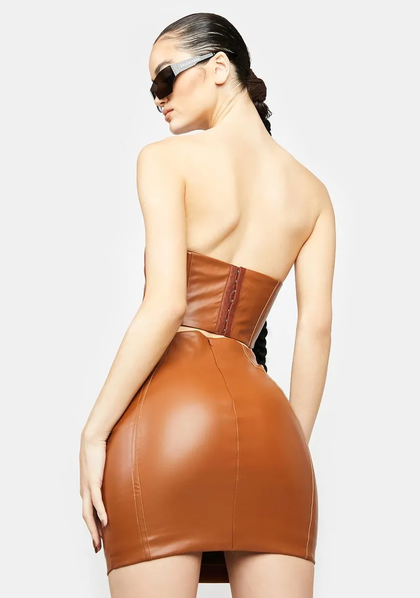 Hide And Seek Corset Skirt Set sold by Dolls Kill product image thumbnail 4