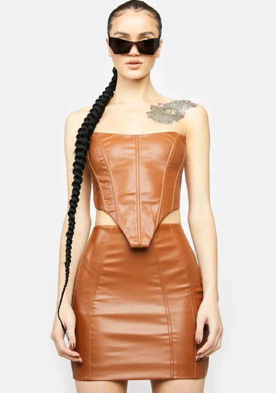 Hide And Seek Corset Skirt Set sold by Dolls Kill