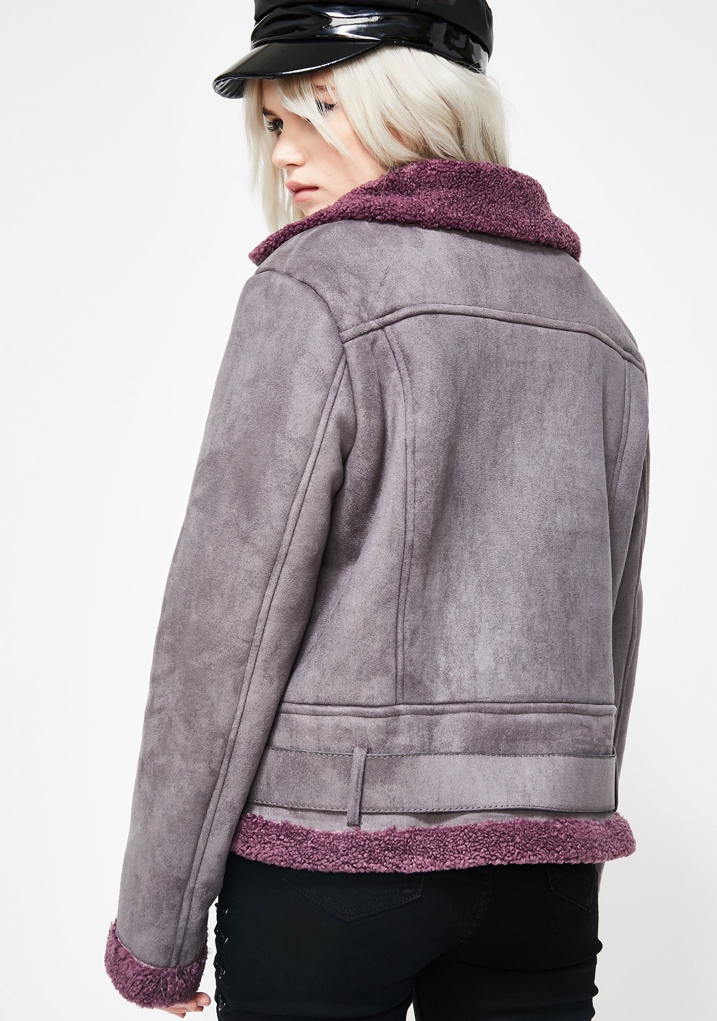 Wush Poppin' Aviator Jacket sold by Dolls Kill product image thumbnail 4