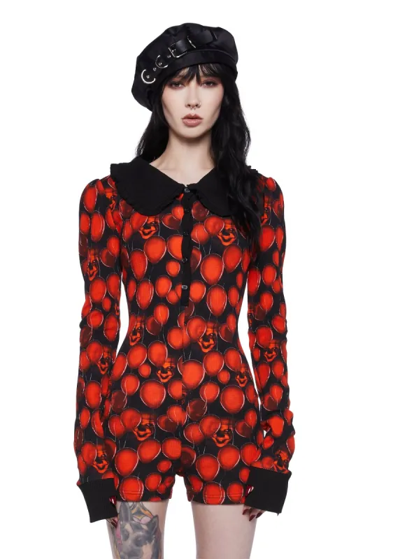Beautiful Fears Thermal Romper sold by Dolls Kill