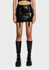 Lilith Mini Skirt sold by Dolls Kill