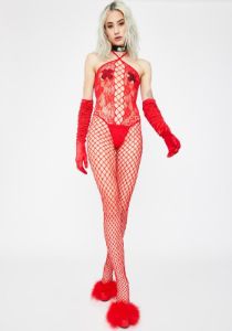 Hot Desires Fishnet Bodystocking sold by Dolls Kill
