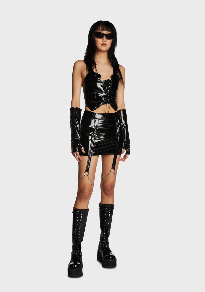 Lilith Mini Skirt sold by Dolls Kill product image thumbnail 5