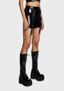 Lilith Mini Skirt sold by Dolls Kill