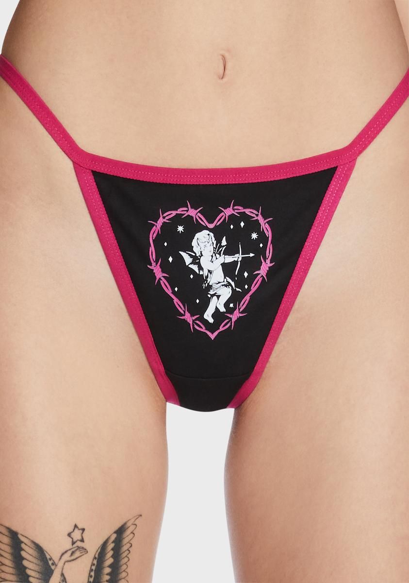 Cupid's Heart Thong Panty sold by Dolls Kill product image thumbnail 2
