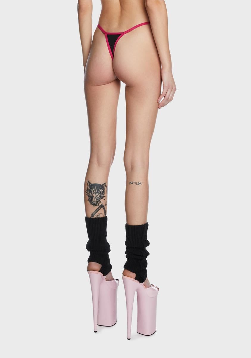 Cupid's Heart Thong Panty sold by Dolls Kill product image thumbnail 4