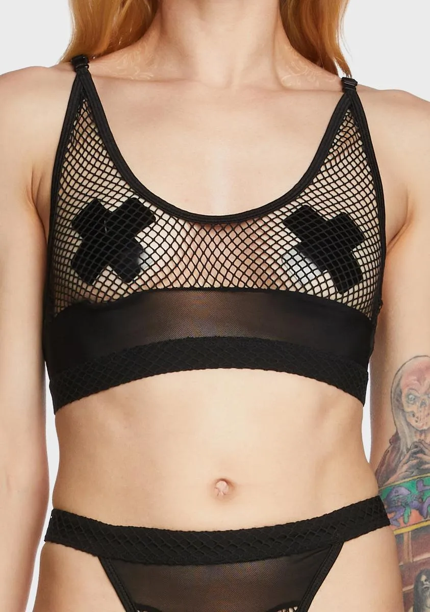 Caught In The Moment Bralette Lingerie Set sold by Dolls Kill product image thumbnail 2