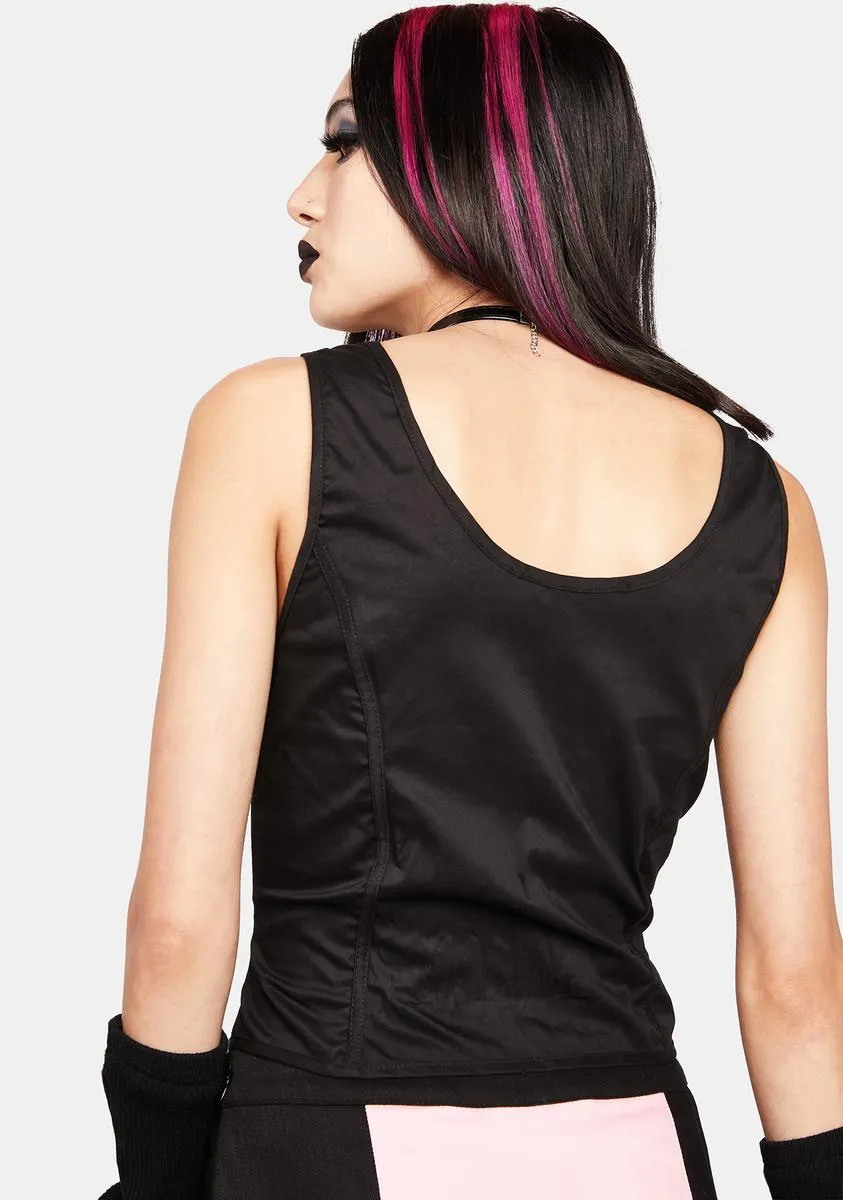 Buckle Corset Top sold by Dolls Kill product image thumbnail 4