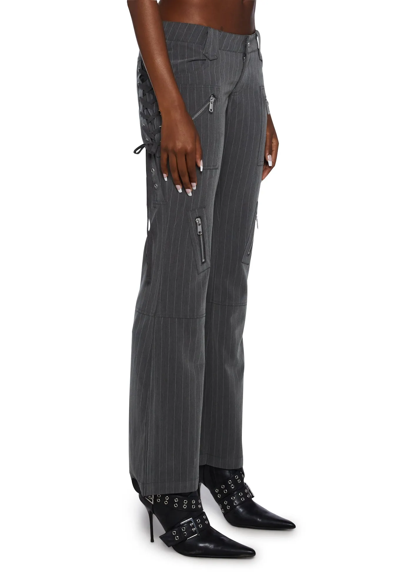 Eva Flared Pants sold by Dolls Kill product image thumbnail 3