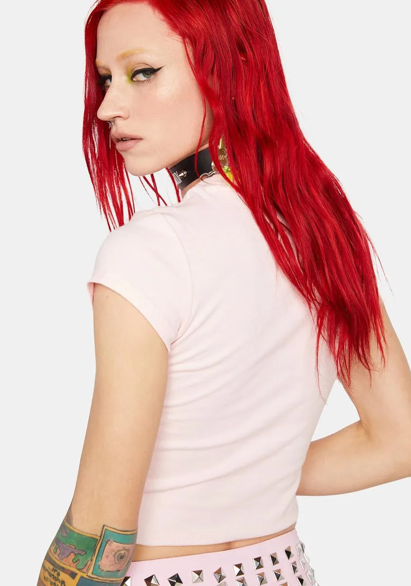 Have A Nice Day Crop Tee sold by Dolls Kill product image thumbnail 5