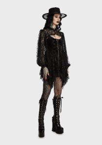Mage Beauty Lace Shrug sold by Dolls Kill