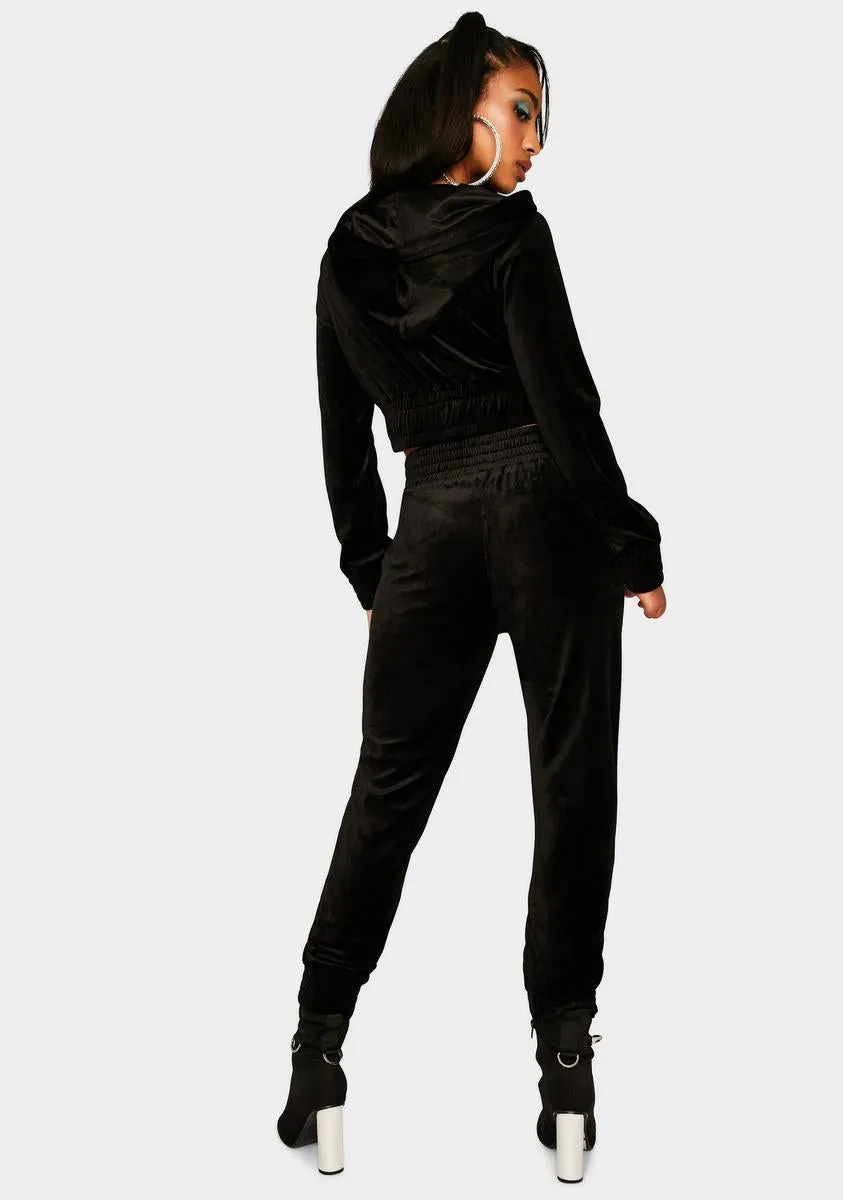 Slick Socialite Selfie Jogger Set sold by Dolls Kill product image thumbnail 4