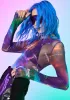 Future World Mesh Top sold by Dolls Kill
