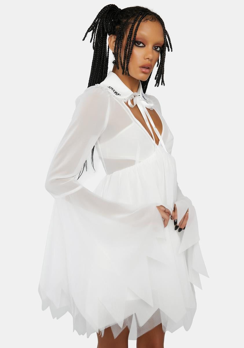 The Friendly Ghost Babydoll Dress sold by Dolls Kill product image thumbnail 2