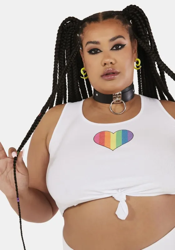 Plus Celebrate Love Tank Top sold by Dolls Kill