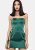 Emerald Hot Reception Corset Mini Dress sold by Dolls Kill