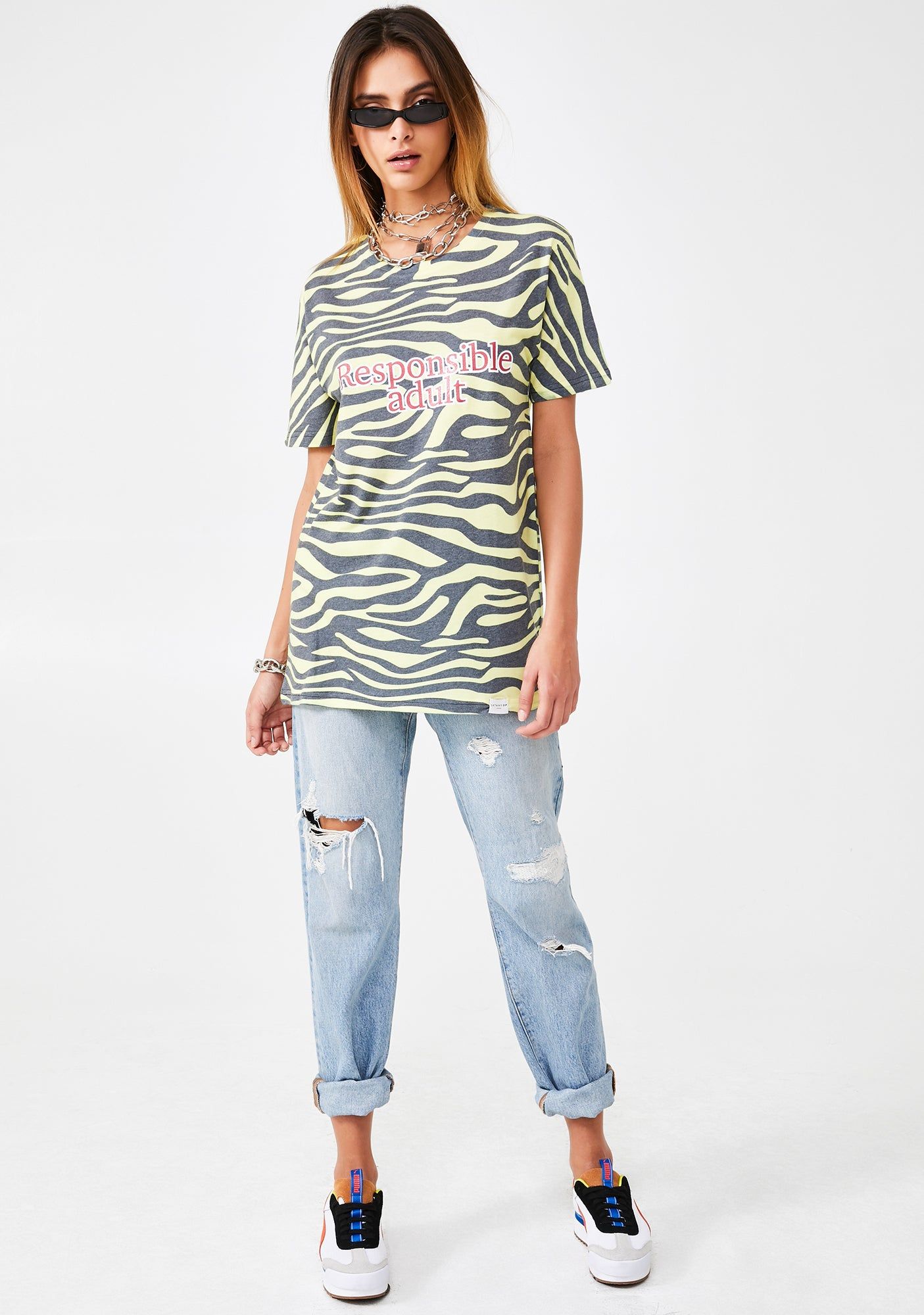 Responsible Adult Graphic Tee sold by Dolls Kill product image thumbnail 3