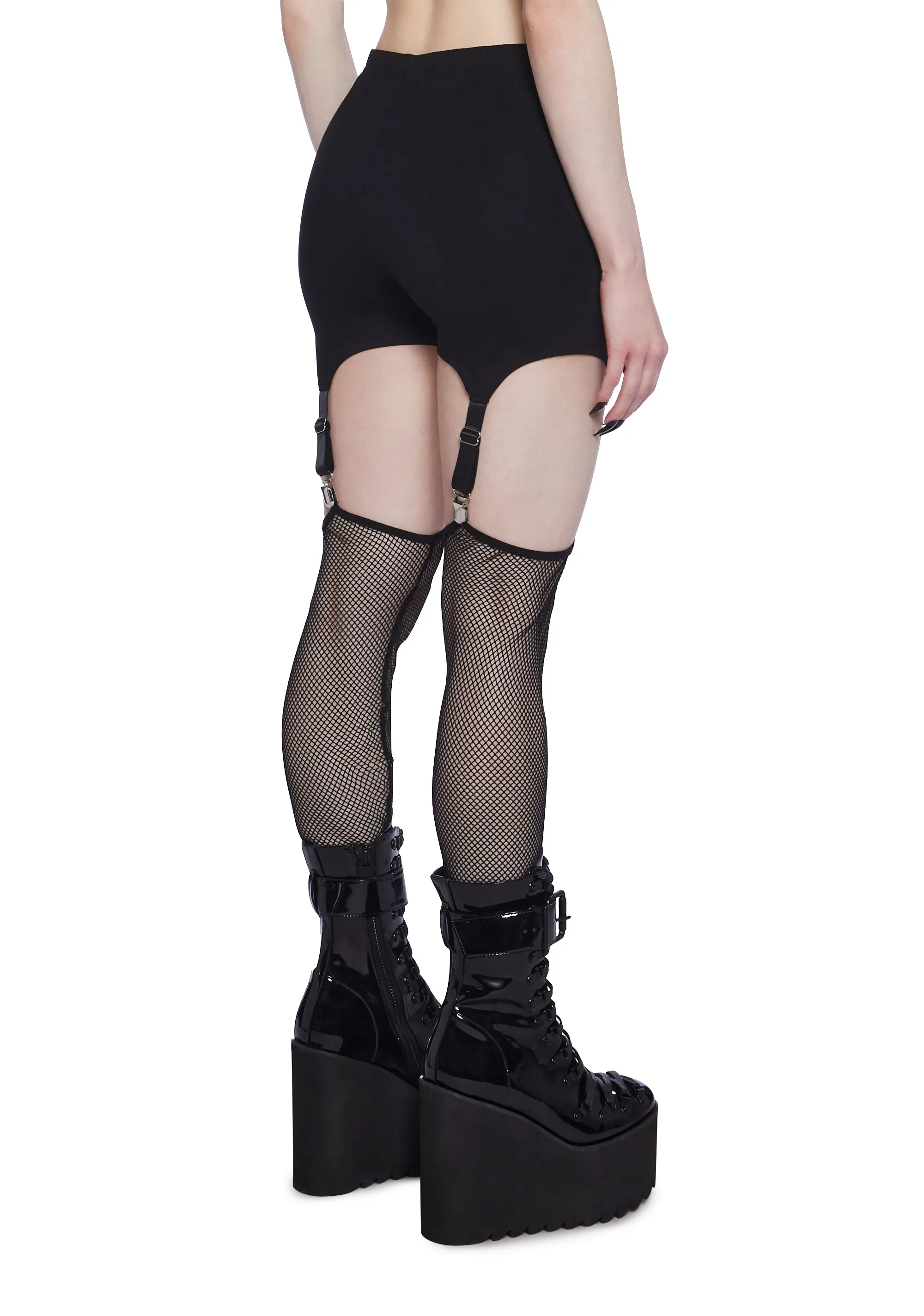 Lost In The Void Garter Leggings sold by Dolls Kill product image thumbnail 4