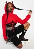 Locked Outta Heaven Corset Hoodie sold by Dolls Kill