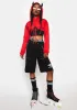 Locked Outta Heaven Corset Hoodie sold by Dolls Kill