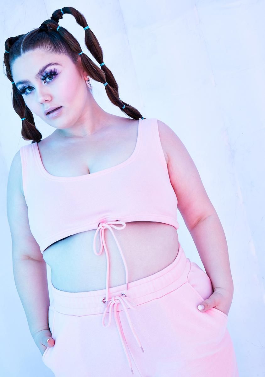 Infinite Fairy Flurry Tank Crop Top sold by Dolls Kill