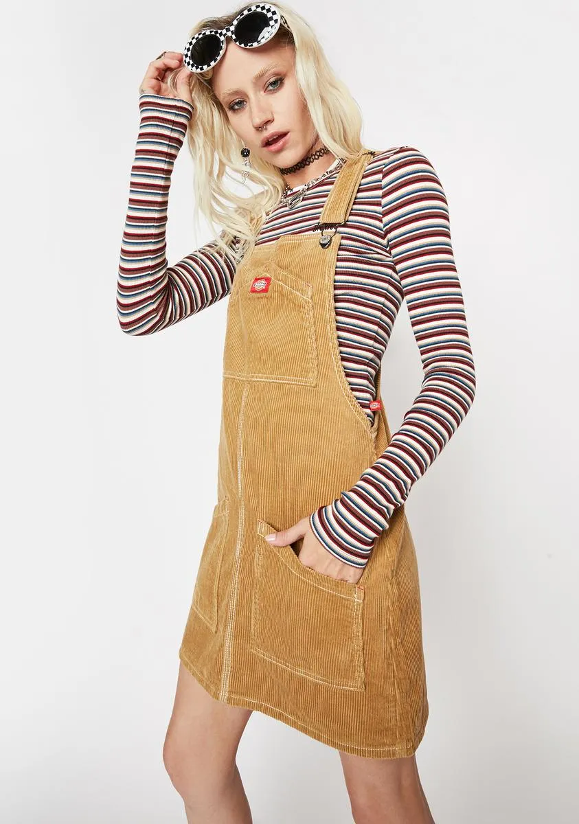 Corduroy Pinafore Dress sold by Dolls Kill product image thumbnail 2