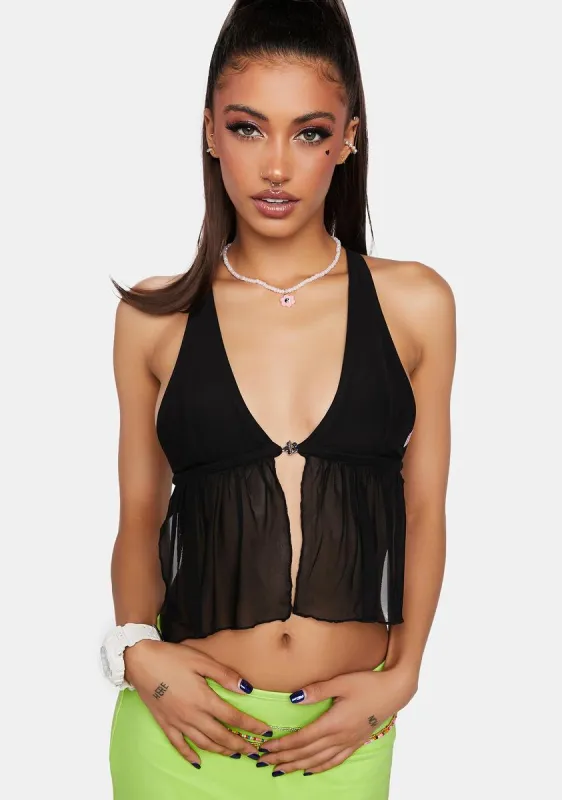 Raye Halter Top sold by Dolls Kill