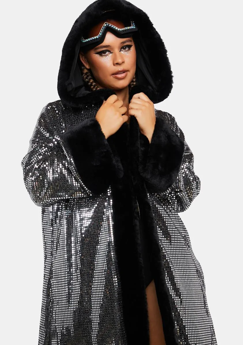Plus Disco Fusion Hooded Duster sold by Dolls Kill product image thumbnail 2