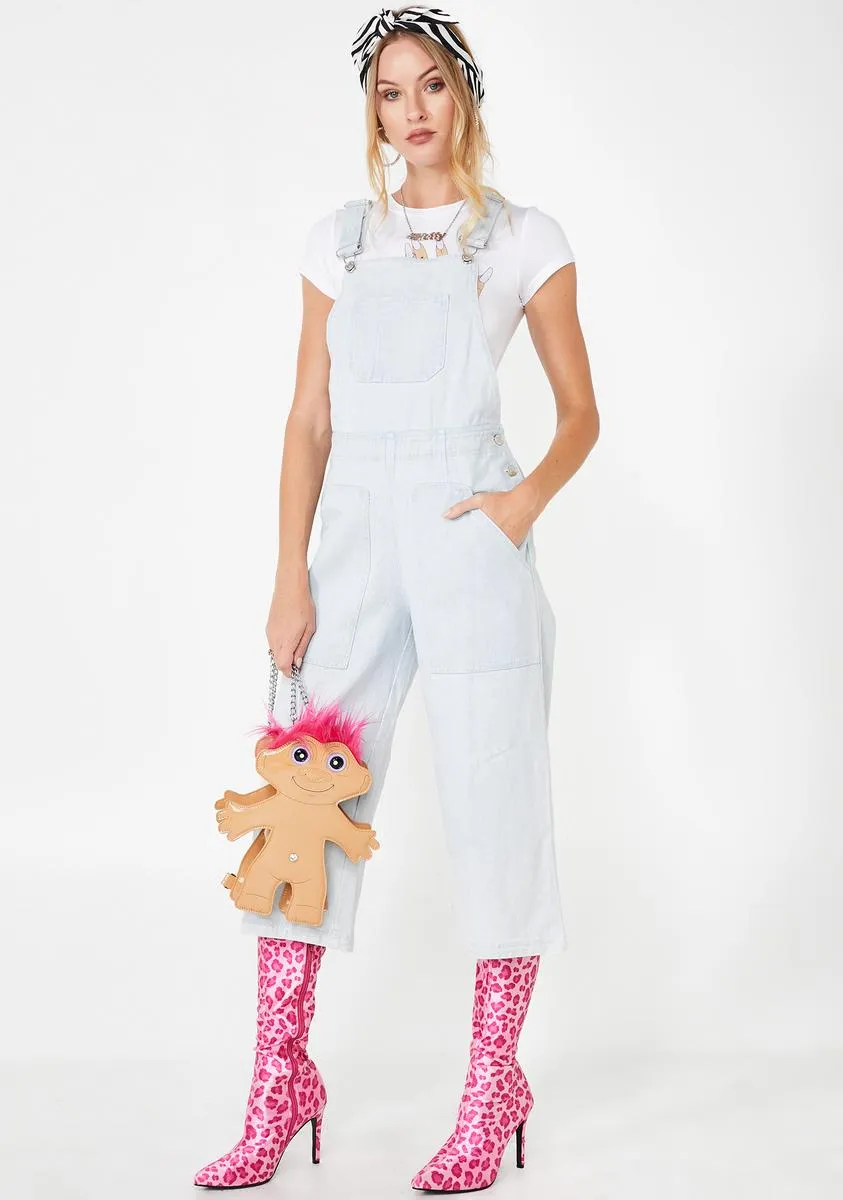 Sky Just Want You Denim Overalls sold by Dolls Kill