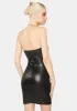 Late Cross Your Heart Mini Dress sold by Dolls Kill