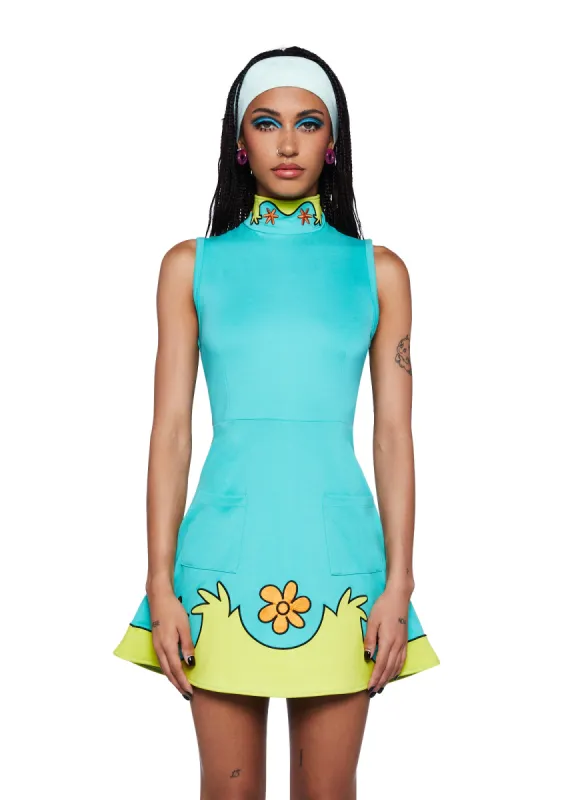Mystery Machine Mini Dress sold by Dolls Kill
