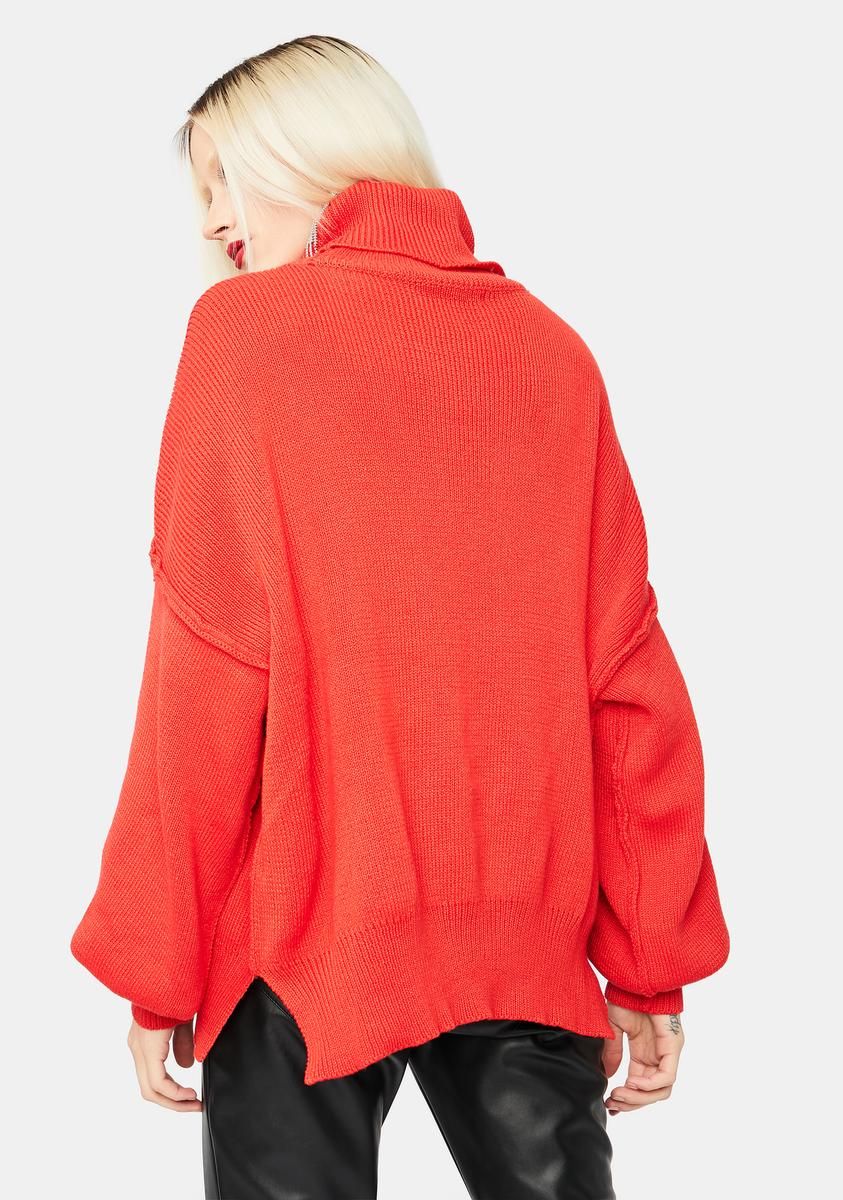 Smile Seeker Turtleneck Sweater sold by Dolls Kill product image thumbnail 4