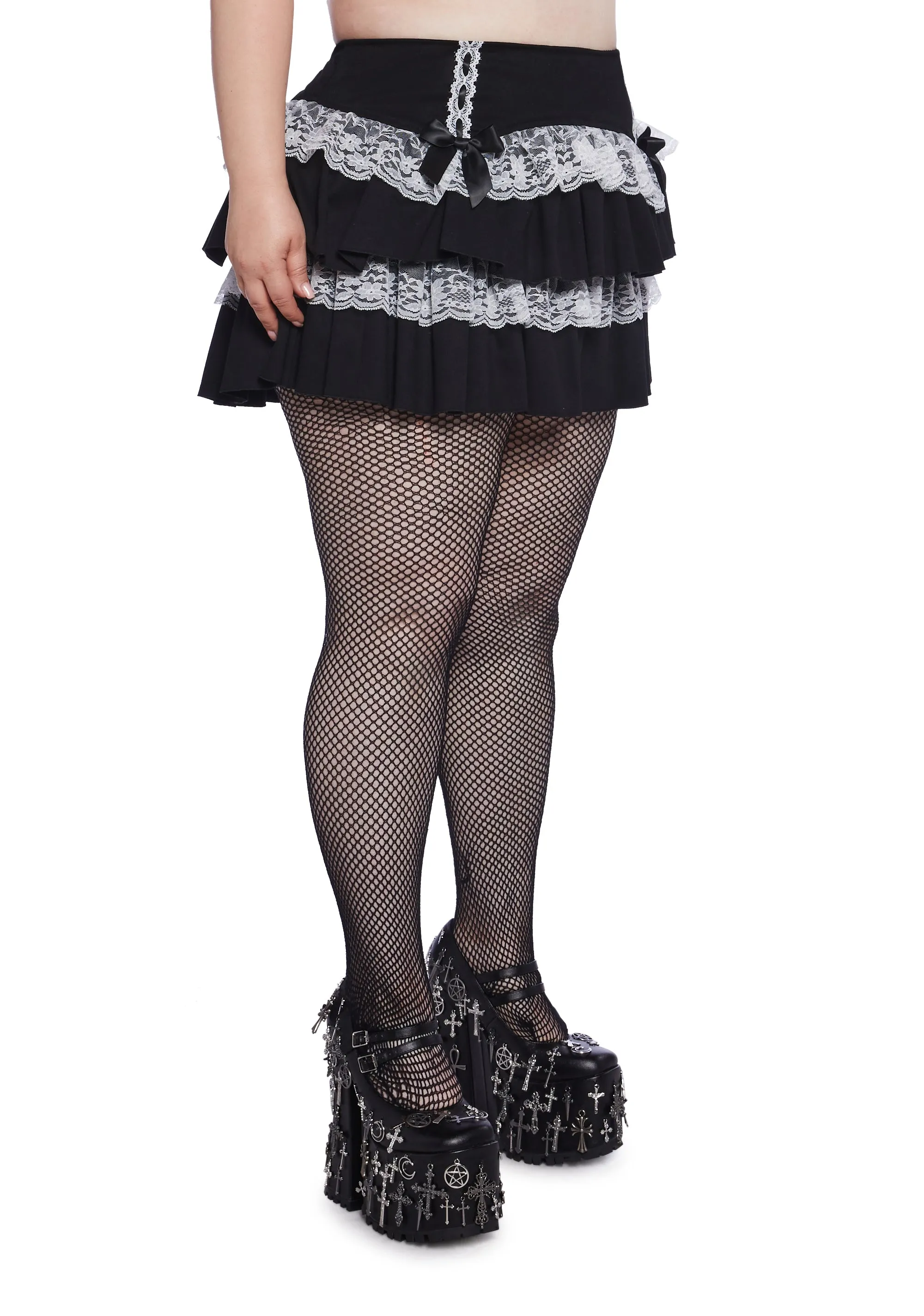 Plus Sugar Kisses Mini Skirt sold by Dolls Kill product image thumbnail 4