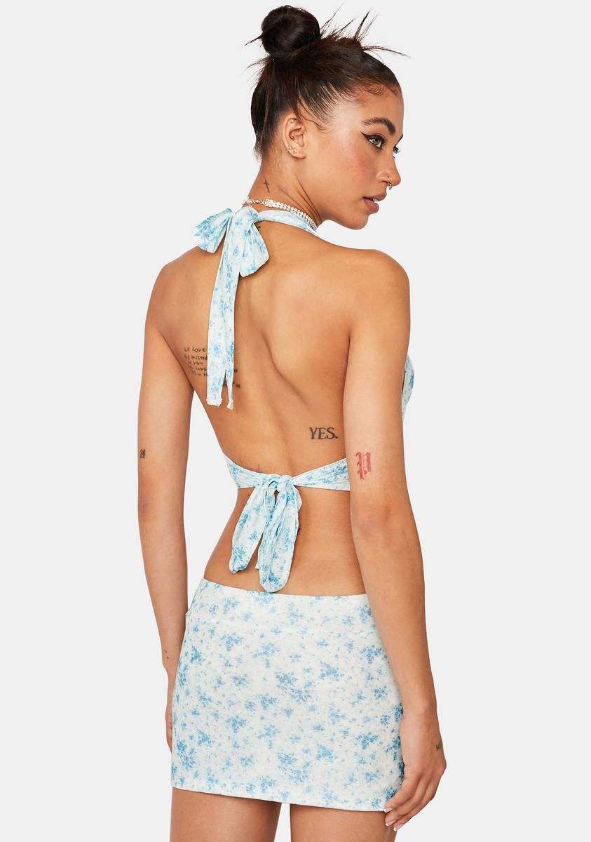 In Full Bloom Skirt Set sold by Dolls Kill product image thumbnail 4