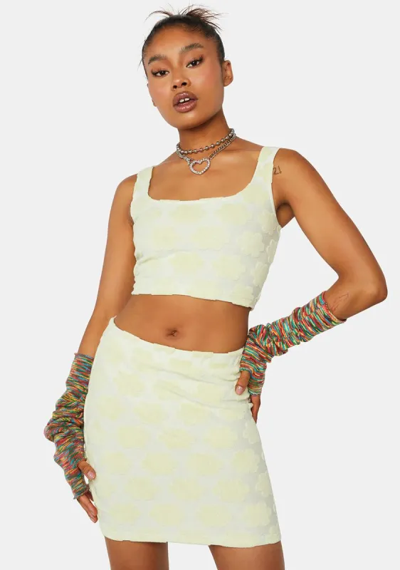 Citrus Stand Skirt Set sold by Dolls Kill