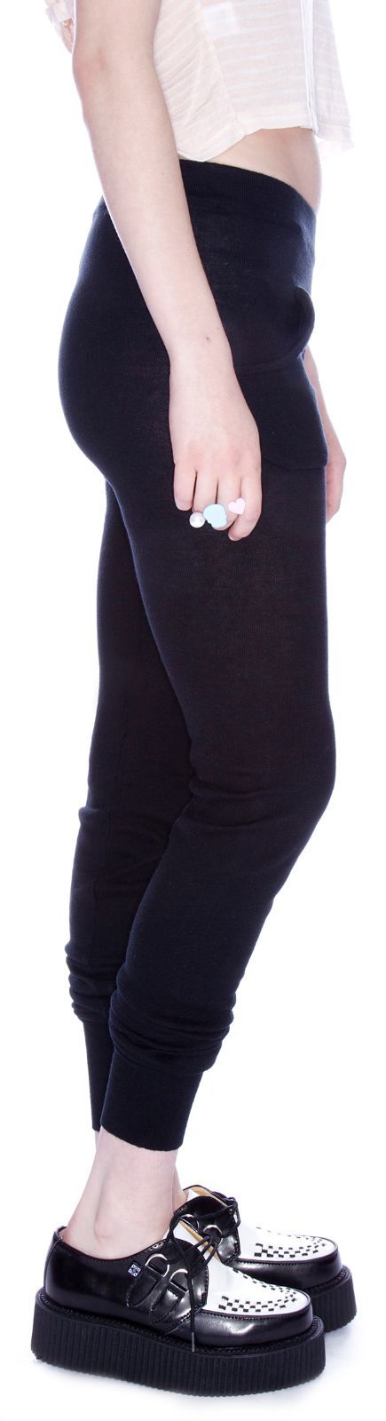 Sweater Pocket Leggings sold by Dolls Kill