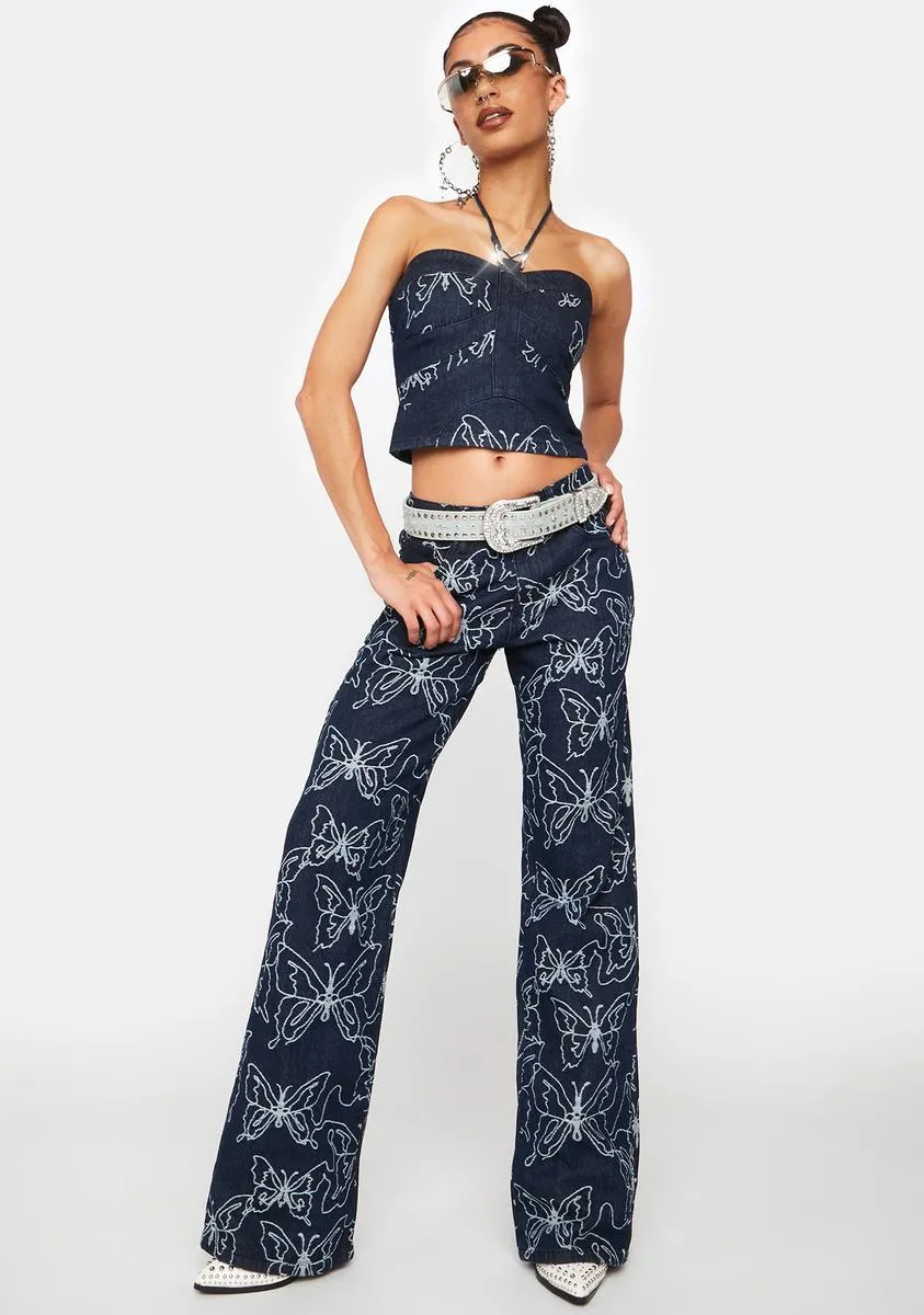 Lucia Butterfly Corset Top sold by Dolls Kill product image thumbnail 3