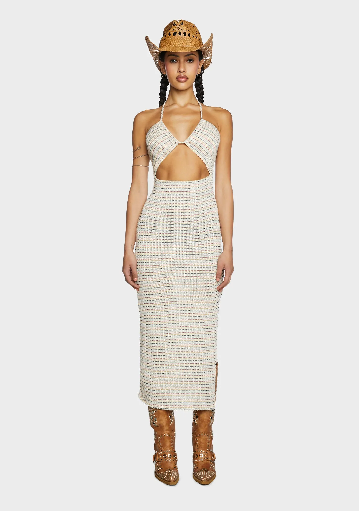 Total Sway Maxi Dress sold by Dolls Kill