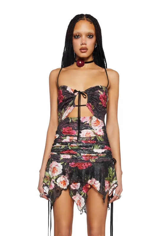 Heartfelt Horizon Mini Dress - Floral sold by Dolls Kill