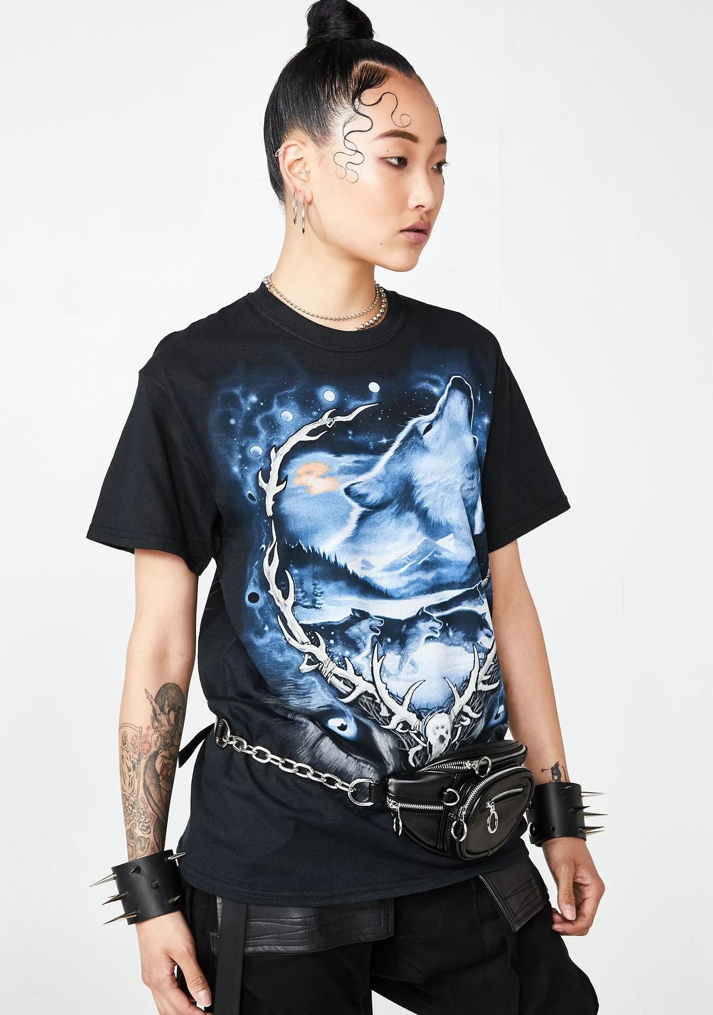 Wolf Run Graphic Tee sold by Dolls Kill product image thumbnail 2