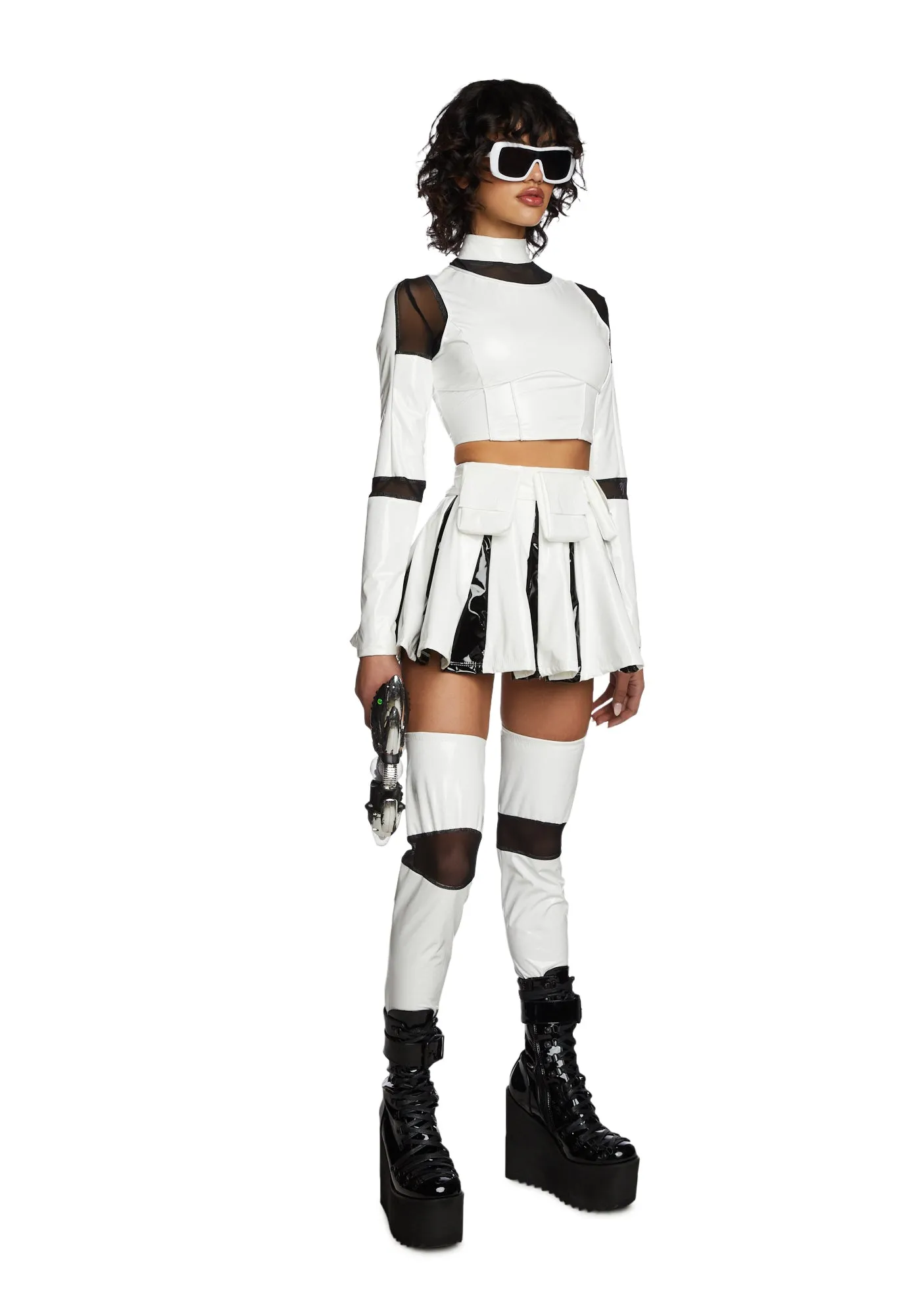 Galaxy Trooper Costume Set sold by Dolls Kill product image thumbnail 2
