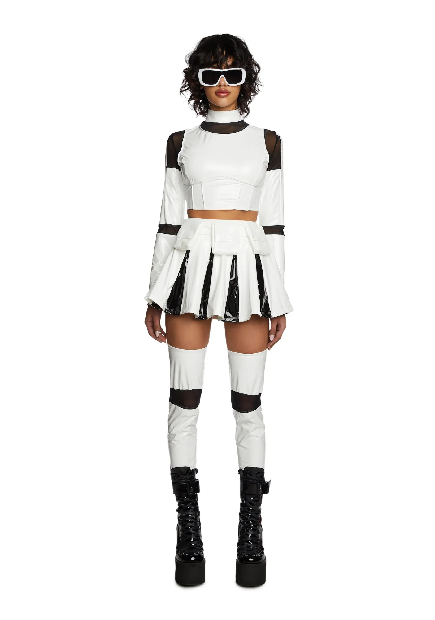 Galaxy Trooper Costume Set sold by Dolls Kill