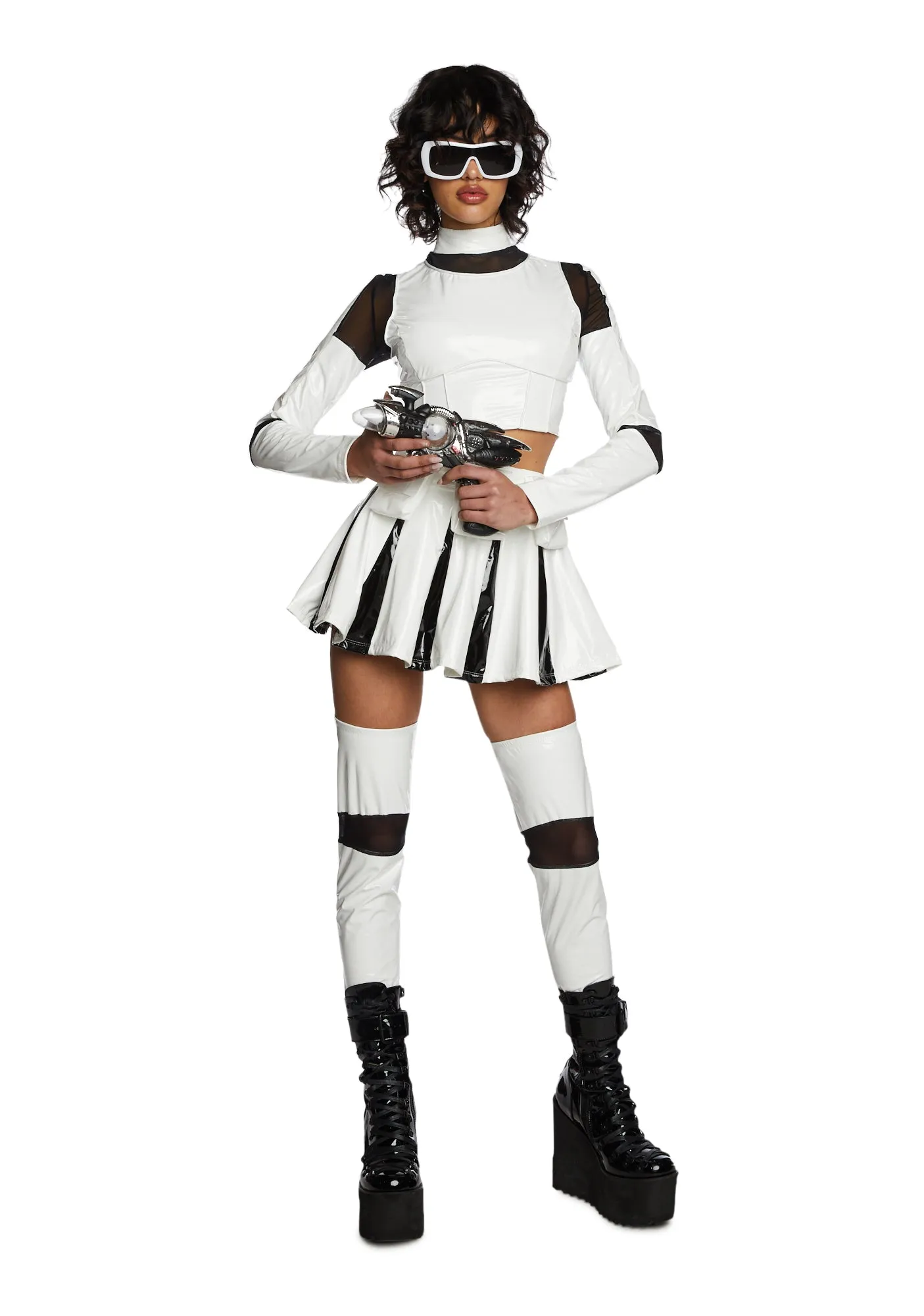 Galaxy Trooper Costume Set sold by Dolls Kill product image thumbnail 3