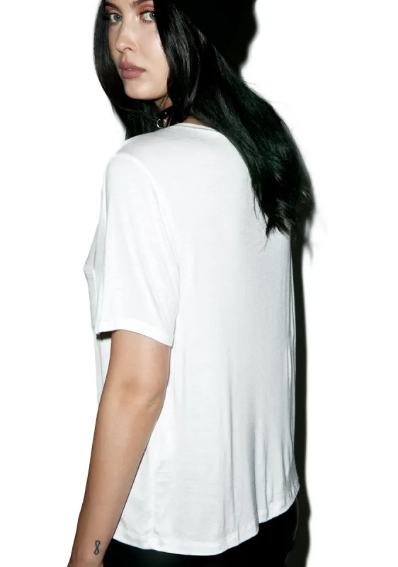 Not About It Tee sold by Dolls Kill