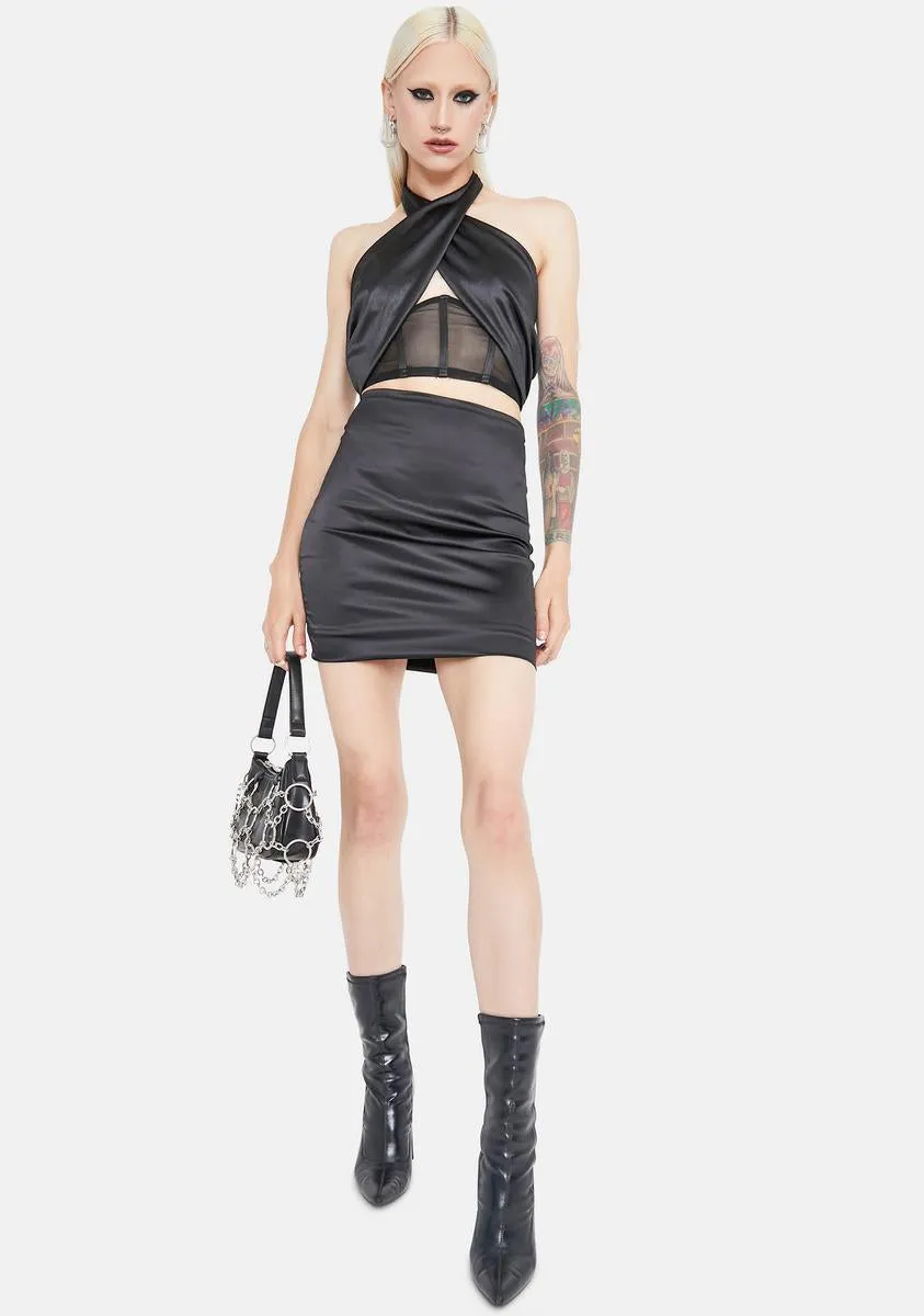 Dark Desired Dreamer Corset Halter Top sold by Dolls Kill product image thumbnail 3