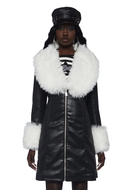 Diva Day Out Trench Coat sold by Dolls Kill