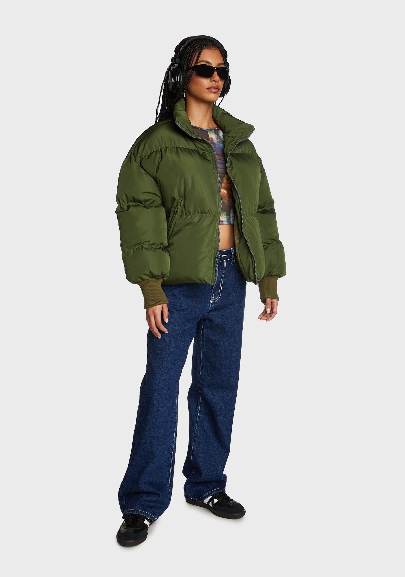 Luca Oversized Puffer Jacket sold by Dolls Kill product image thumbnail 2