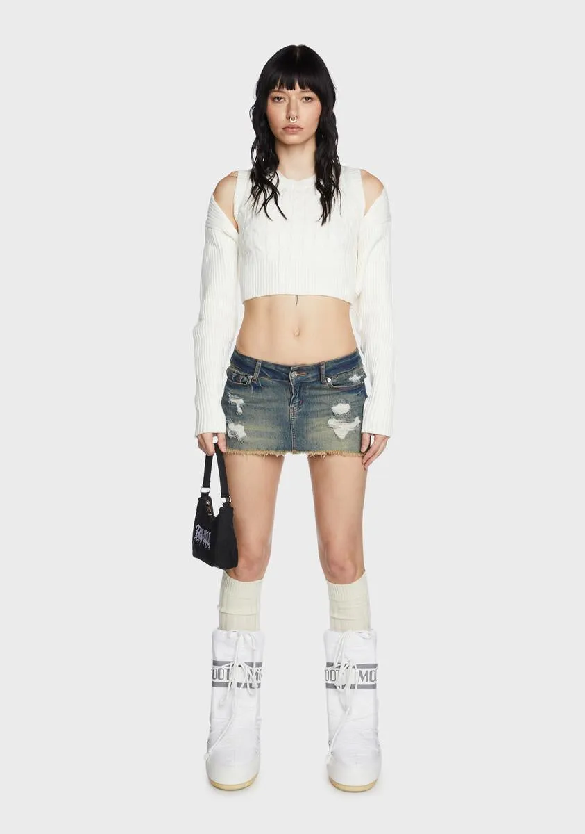 Anya Shrug Sweater sold by Dolls Kill product image thumbnail 4