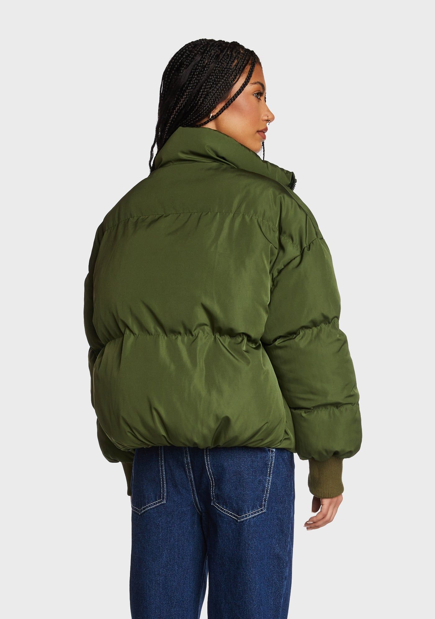 Luca Oversized Puffer Jacket sold by Dolls Kill product image thumbnail 4